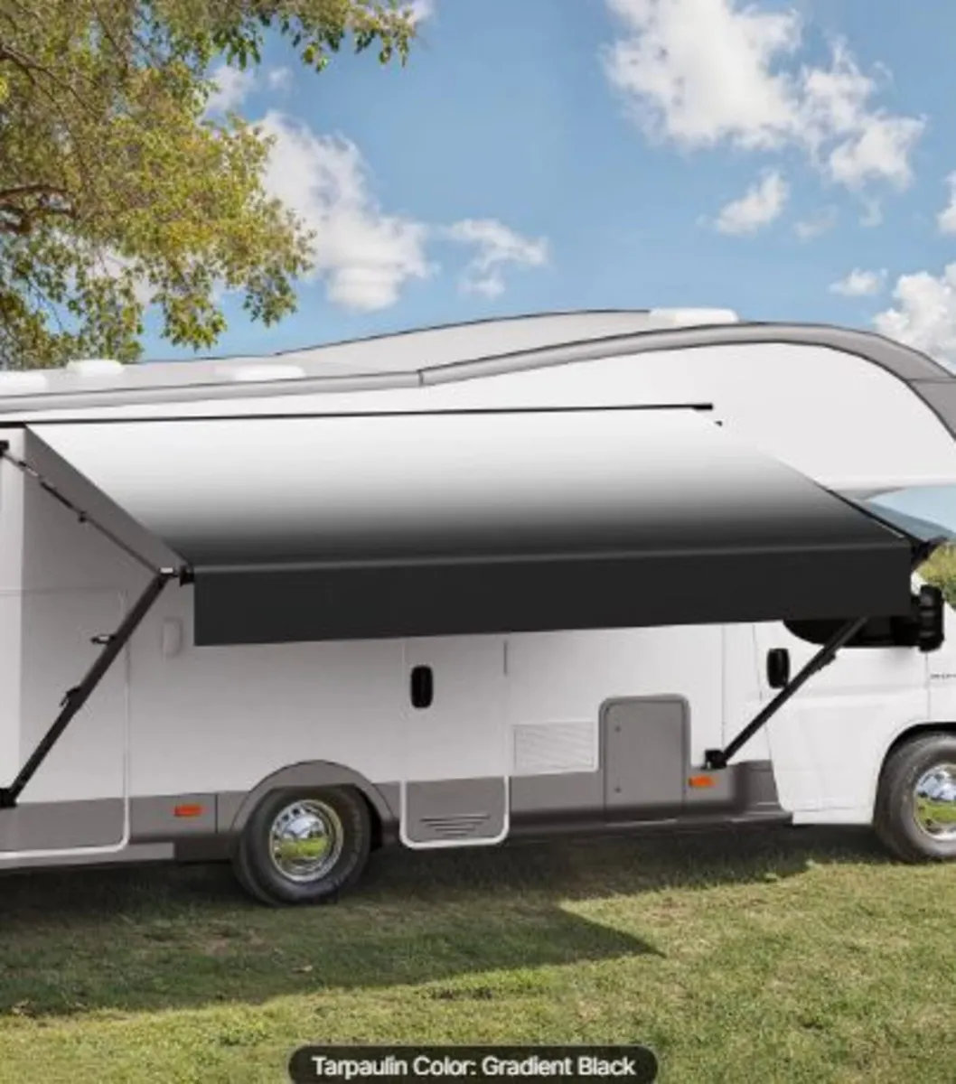 Manual RV Awning Complete Kit, 20' Retractable - Image 1