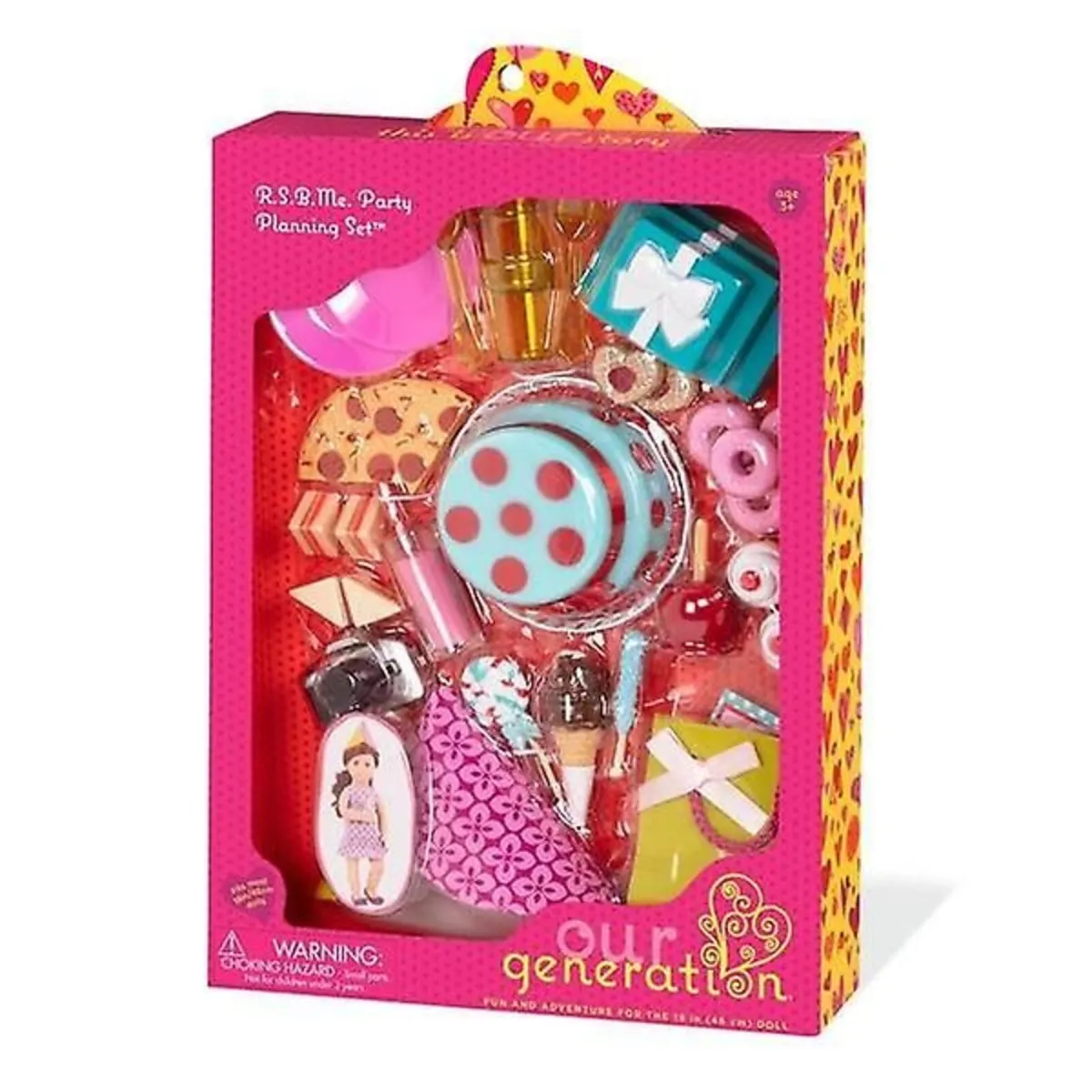 New: Our Generation R.S.B. Me Party Planning set