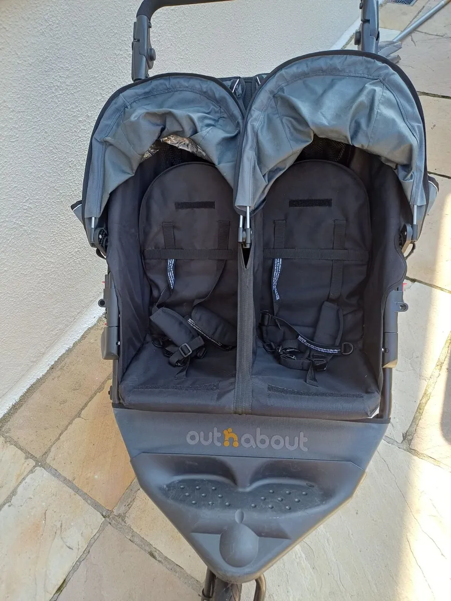 Out n About Nipper Double Buggy - Image 2