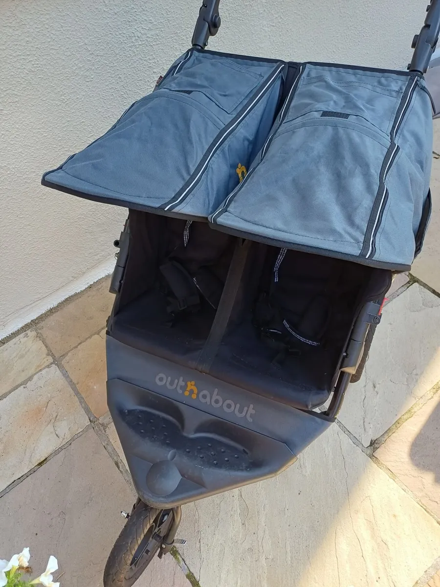 Out n About Nipper Double Buggy - Image 4