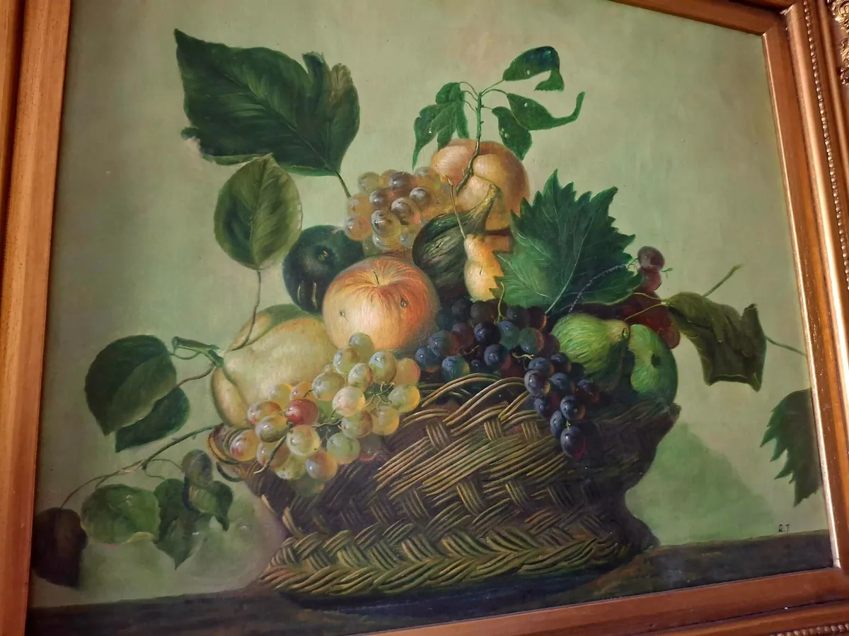 Masterpiece – Signed Antique Fruit Composition... - Image 2