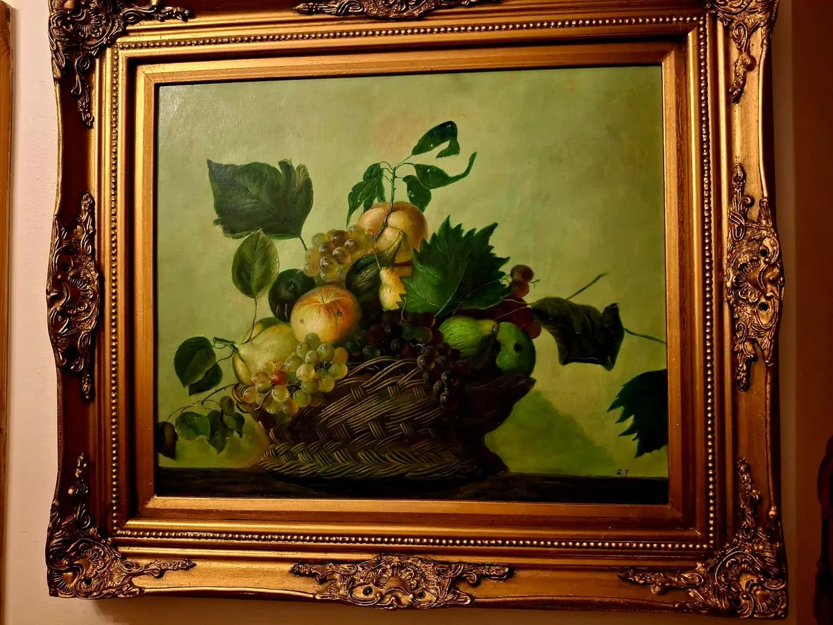 Masterpiece – Signed Antique Fruit Composition... - Image 3
