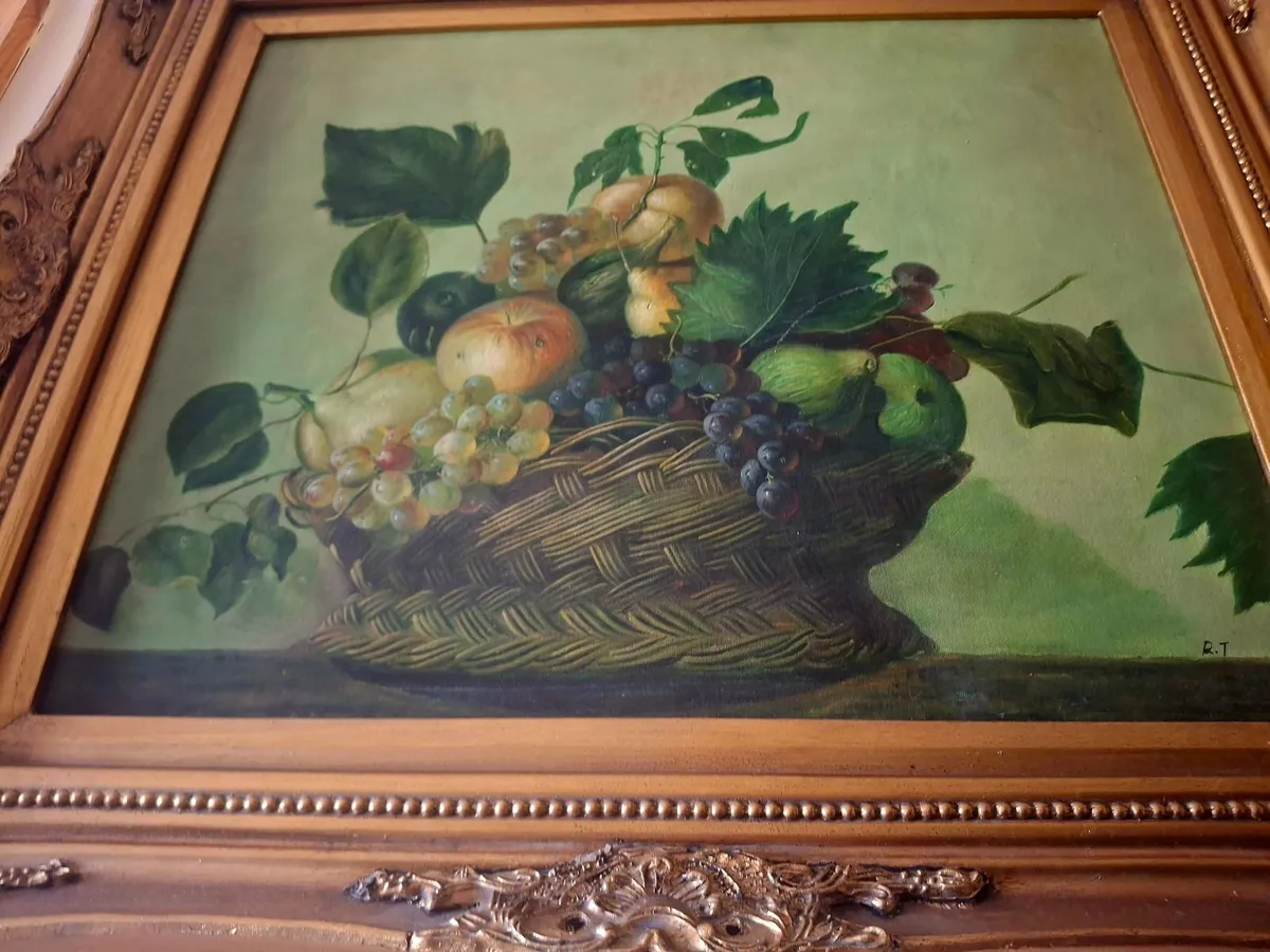 Masterpiece – Signed Antique Fruit Composition... - Image 4