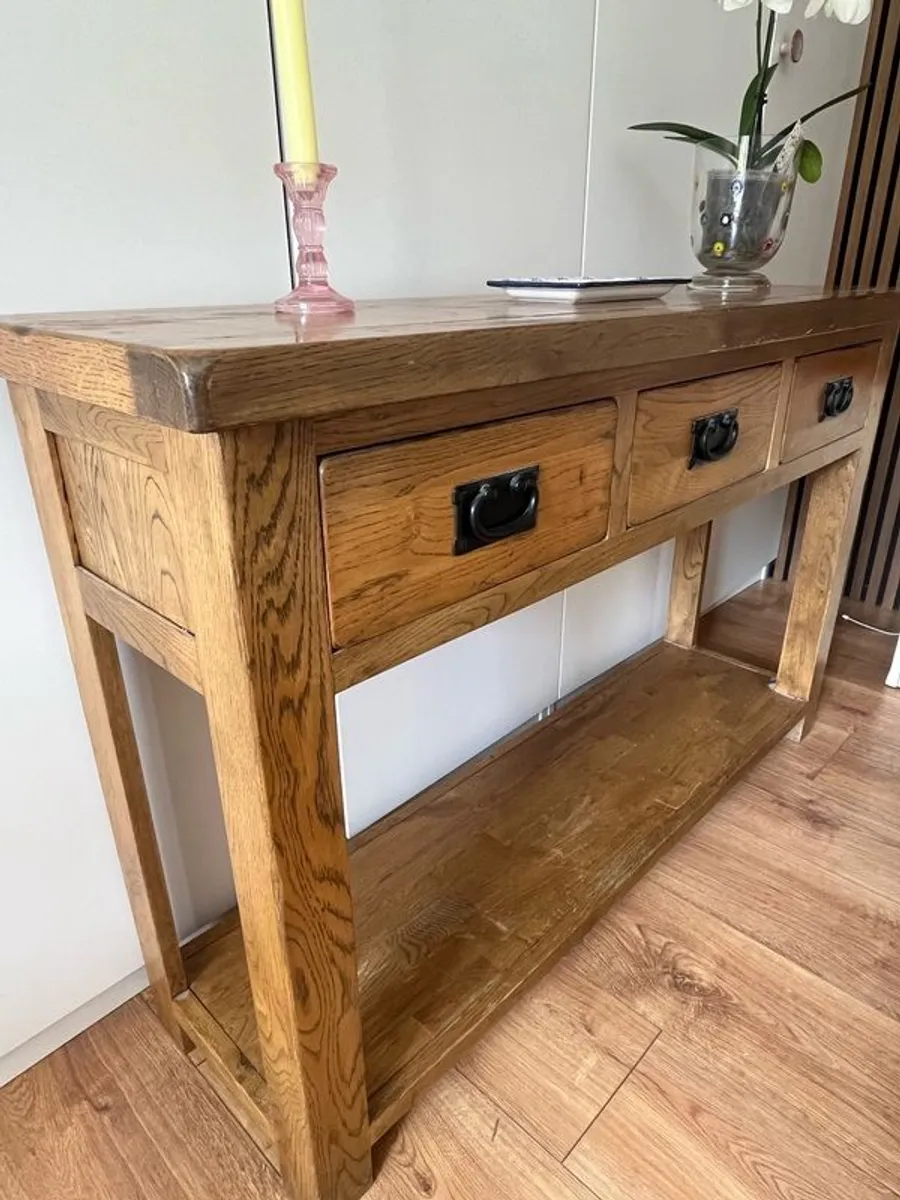A Coffee table and console Matching SET - Image 4