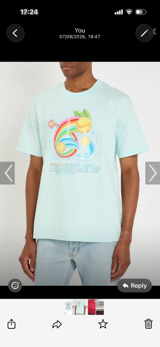 Casablanca T shirt - Image 2