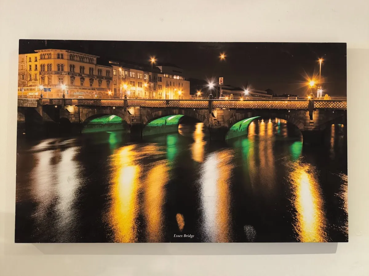 Original Spires Art stretched canvas. - Image 4