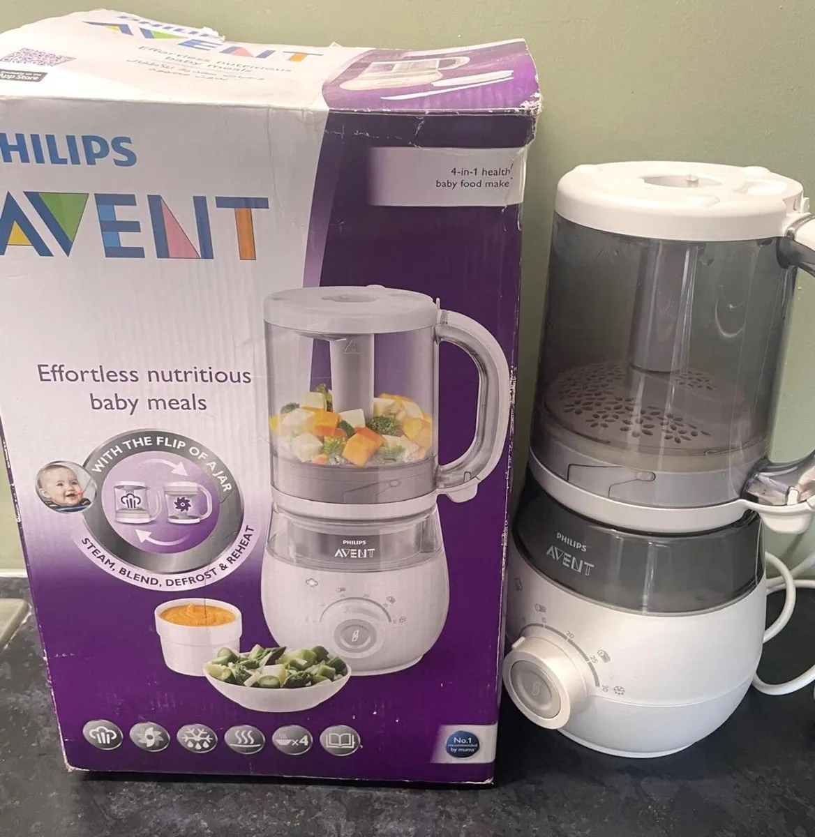 Philips Avent SCF875 Baby Food 4-in-1 - Image 1