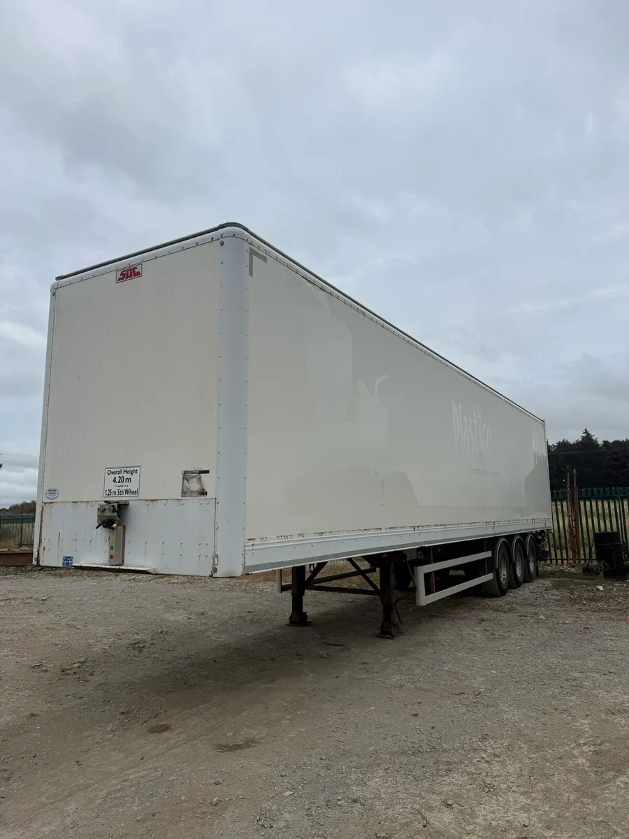 2014 Sdc tail lift box van - Image 1