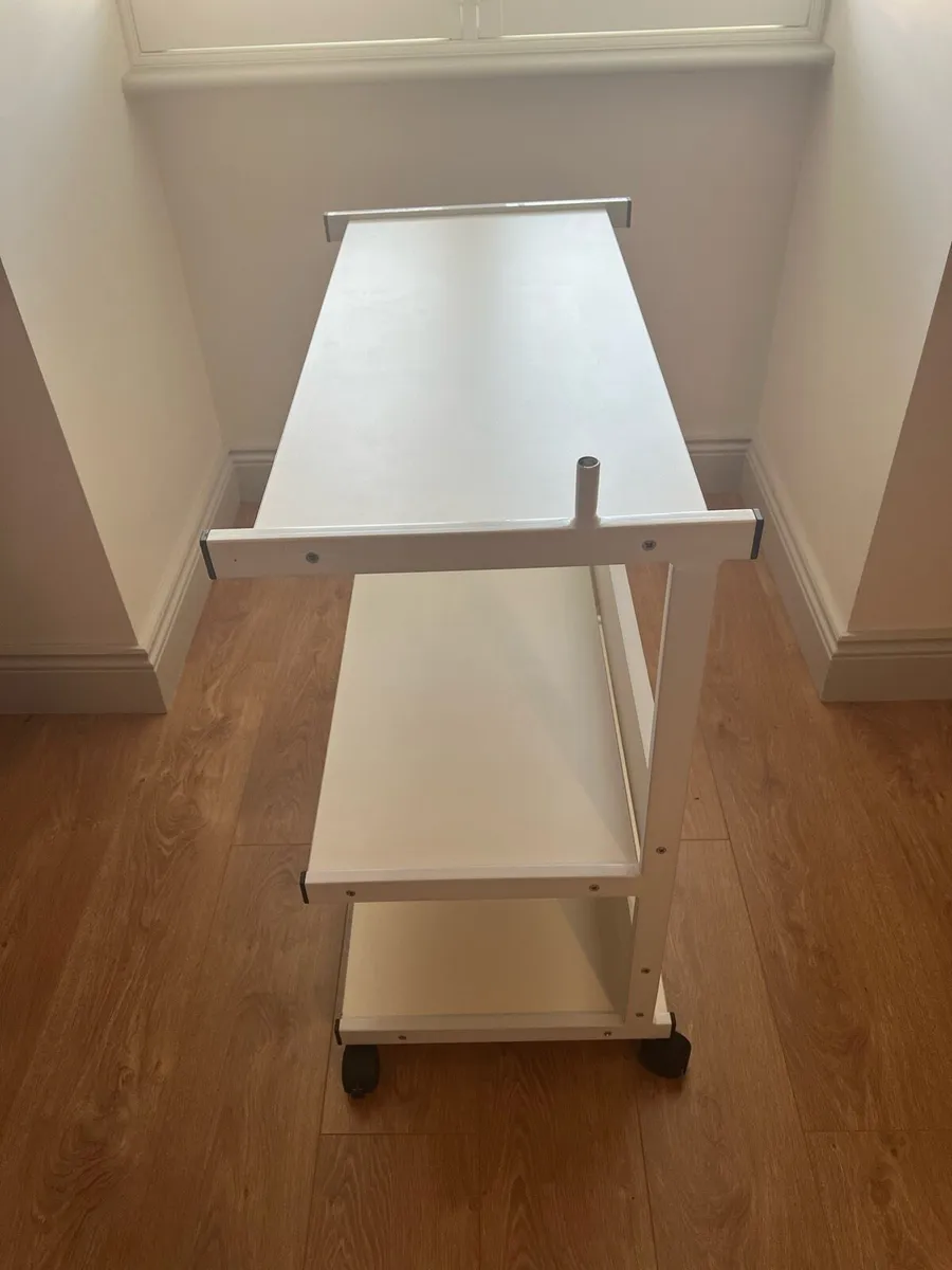 Beauty trolley on wheels. 3 storage trolley - Image 2