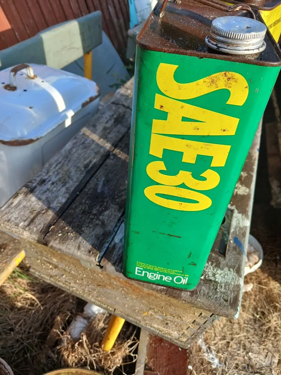 Vintage Canisters BP ,& Gunk . - Image 2