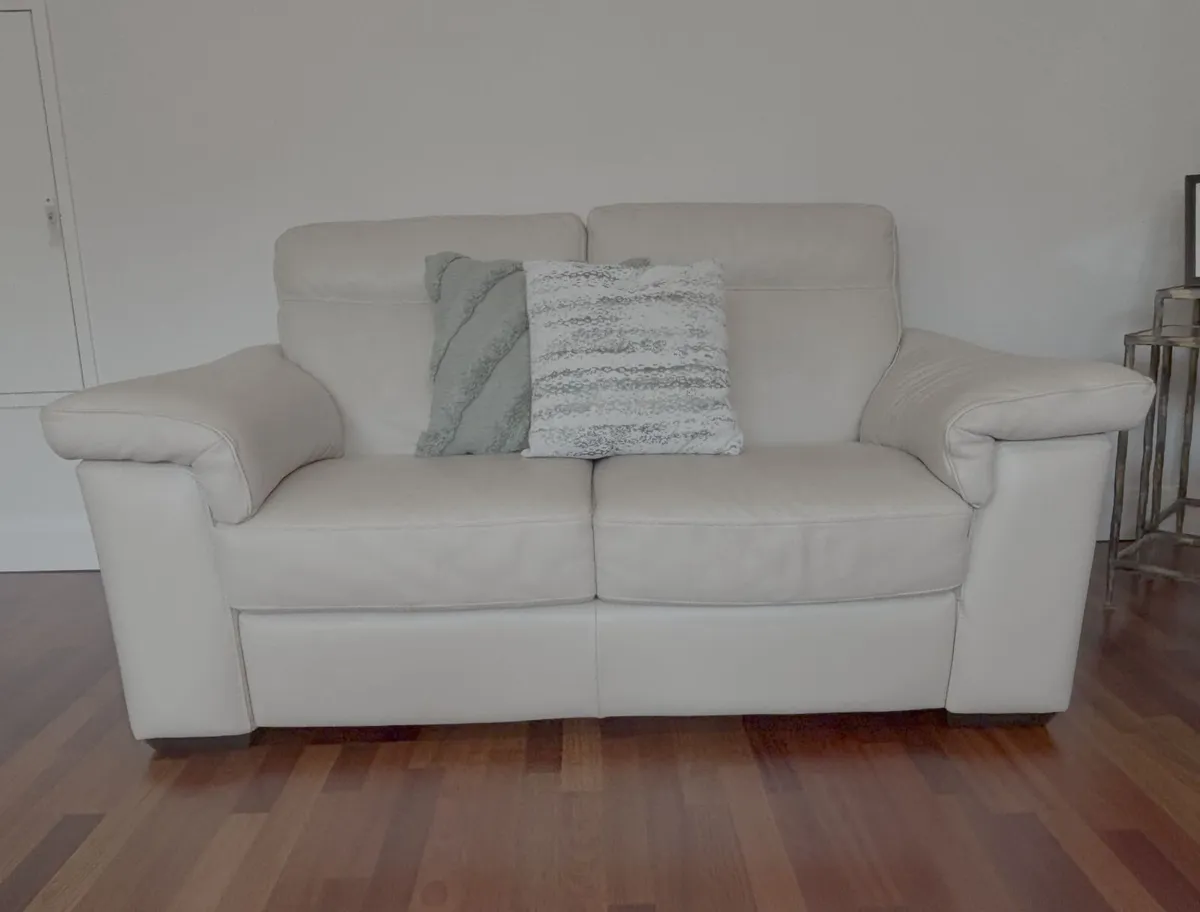 Leather Sofa - Image 1
