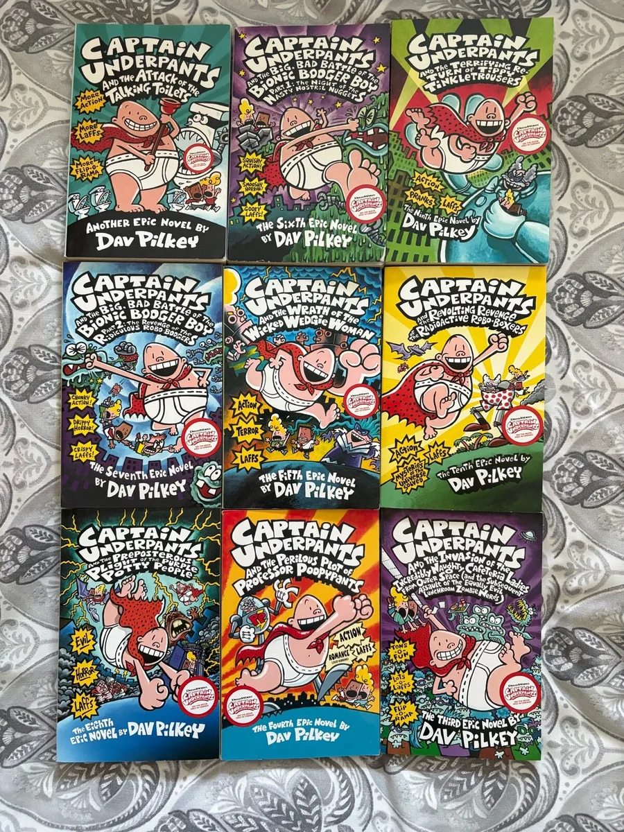Captain Underpants Books