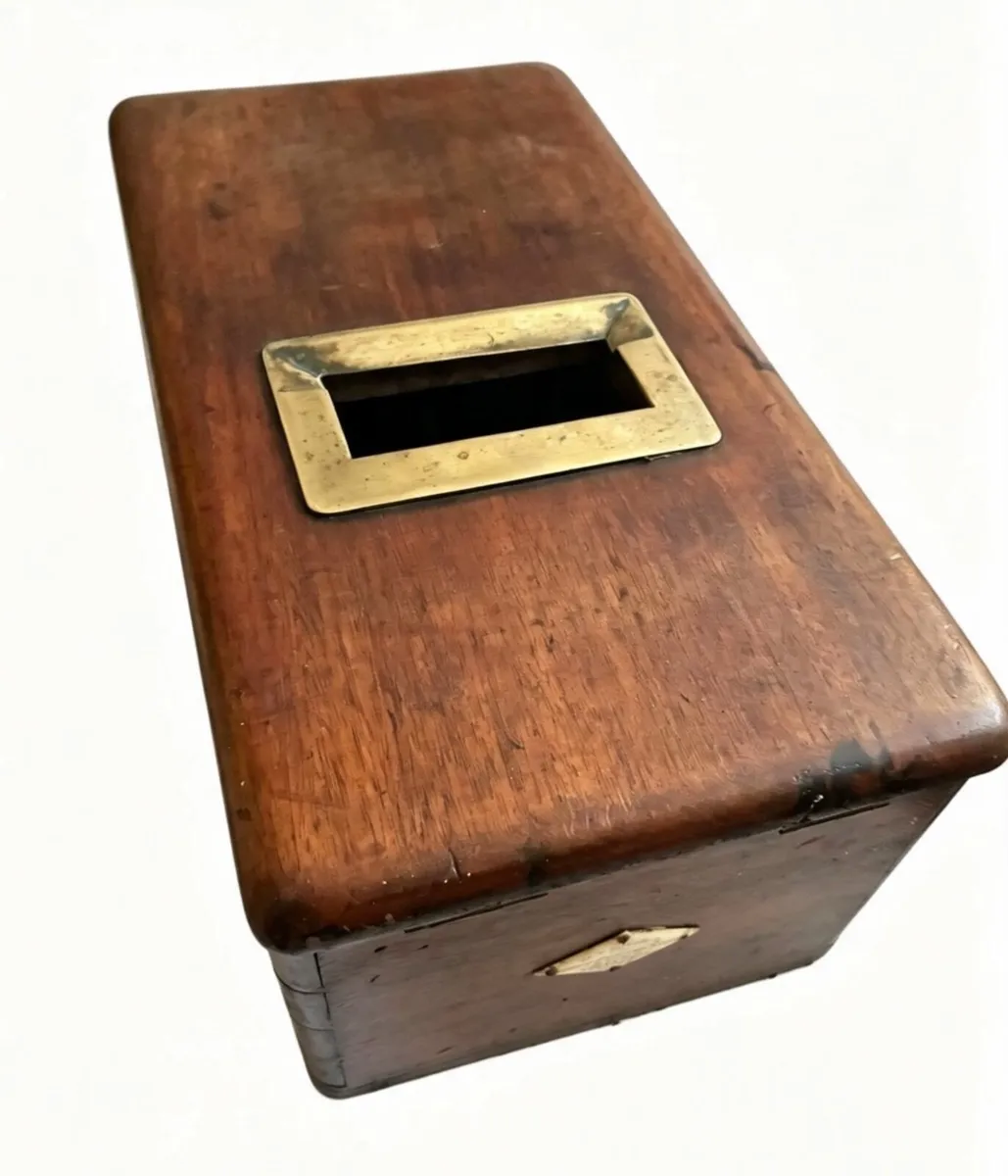 Antique Mahogany Shop Till / Cash Register - Image 1