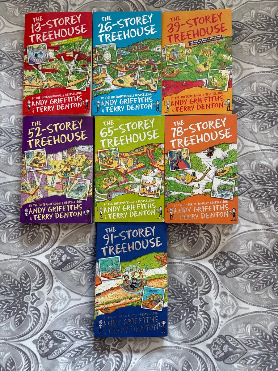 7 x Thirteen Storey TreeHouse Series Books