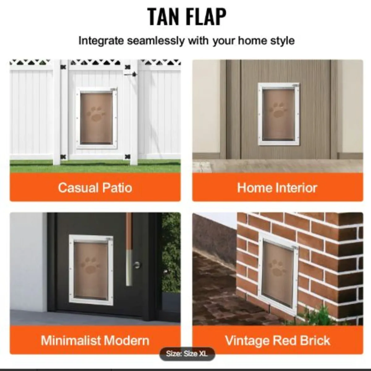 Pet Door Replacement Flap, Compatible with Flap - Image 3