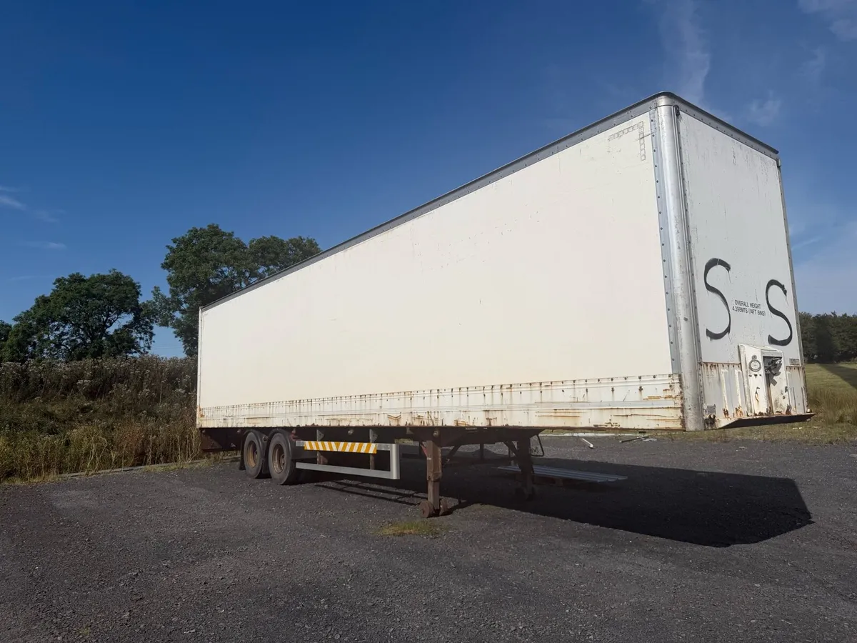Box Van Storage trailer 13.6m - Image 1