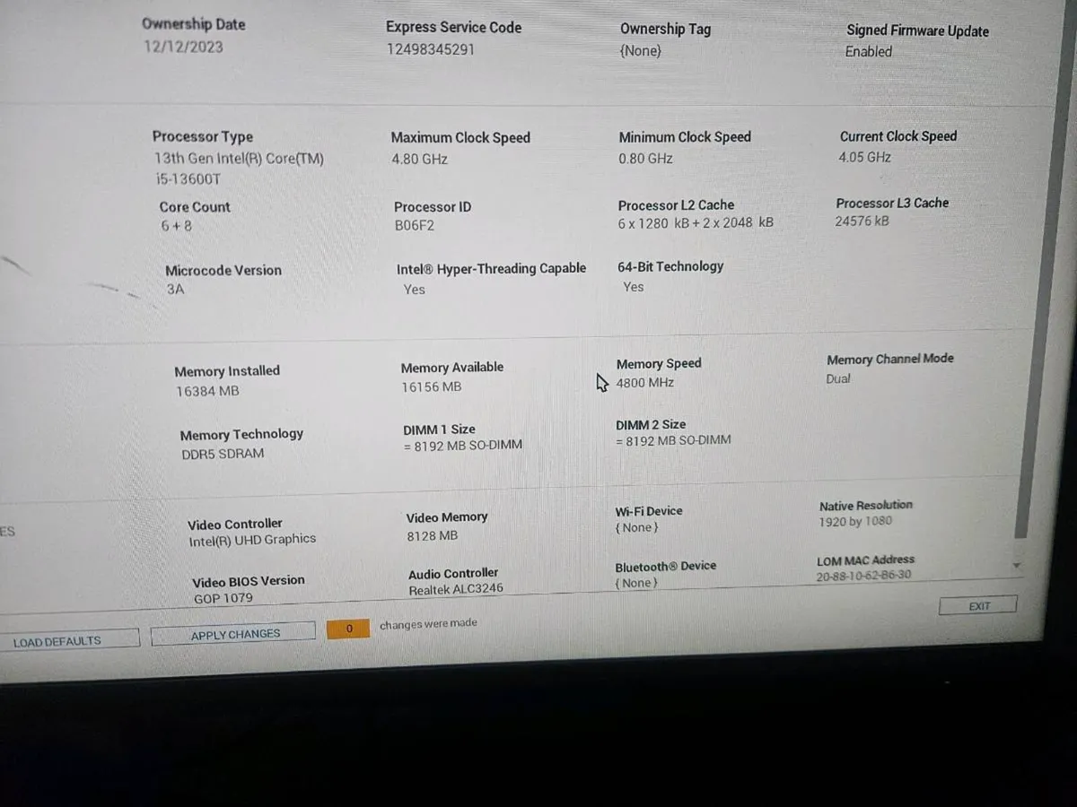 Dell 7010M plus i5 13th gen DDR5 - Image 2
