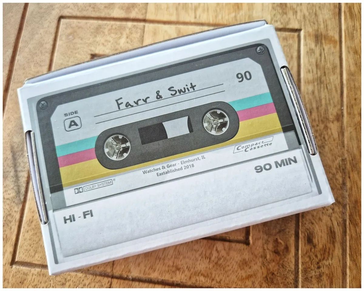 Farr & Swit Retro Mixed Tape watch - Image 3