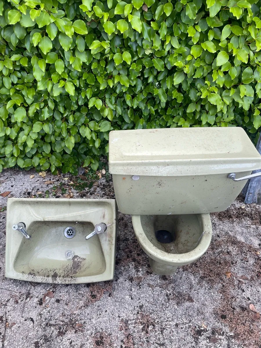 Green Bathroom Suite - Image 1
