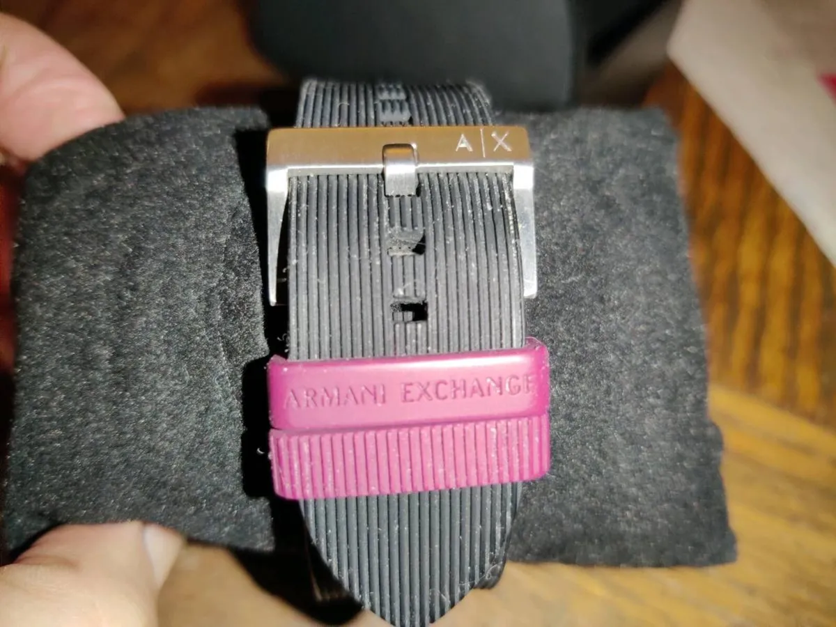 ARMANI EXCHANGE, Huge REAL Designer Unisex Watch ! - Image 3