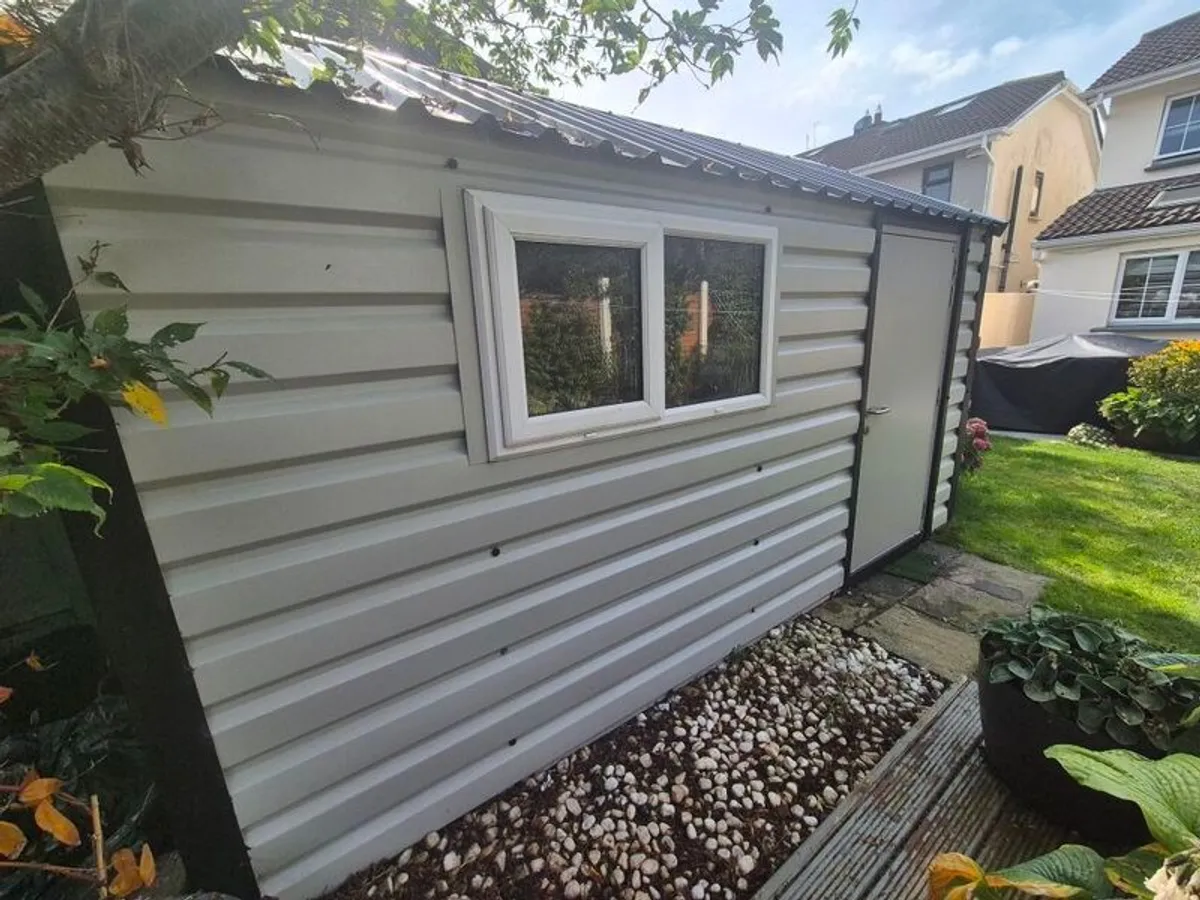 Steel shed 13.5ft x 8ft - Image 4