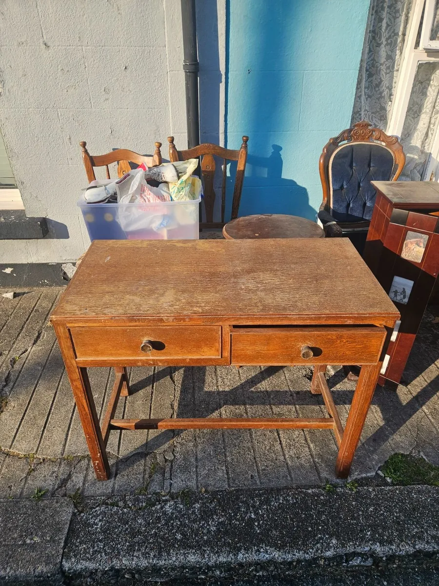 Vintage Sideboard Hall Table - Image 1