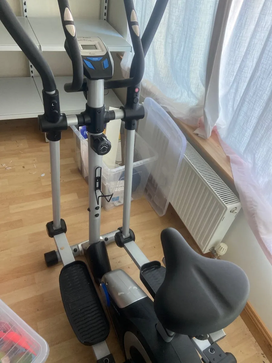 Roger Black 2-in-1 Cross Trainer & Exercise Bike – - Image 4