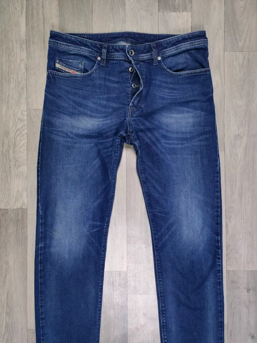 Diesel Buster Regular Slim Tapered Jeans W36 L32 - Image 2