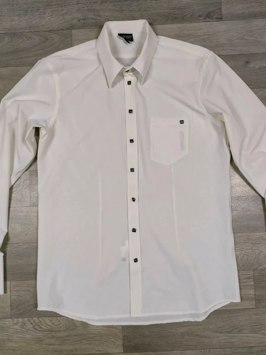 Galvin Green Button Up Stretch Golf Shirt Mens L - Image 2