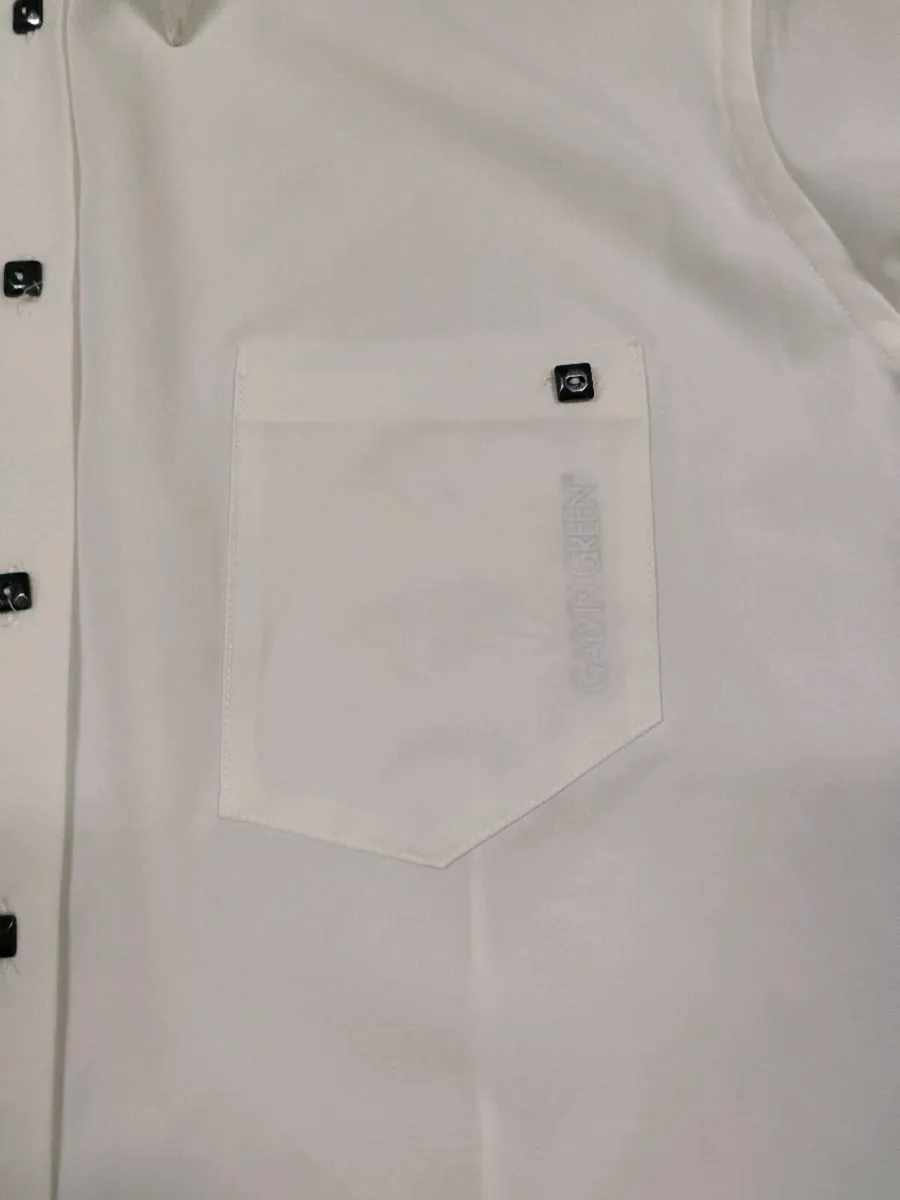 Galvin Green Button Up Stretch Golf Shirt Mens L - Image 4