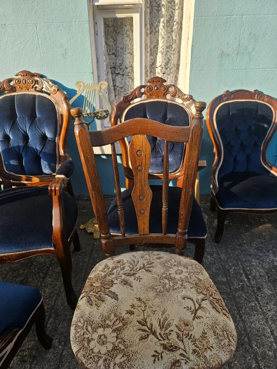 Oak Kitchen Chair - Image 2