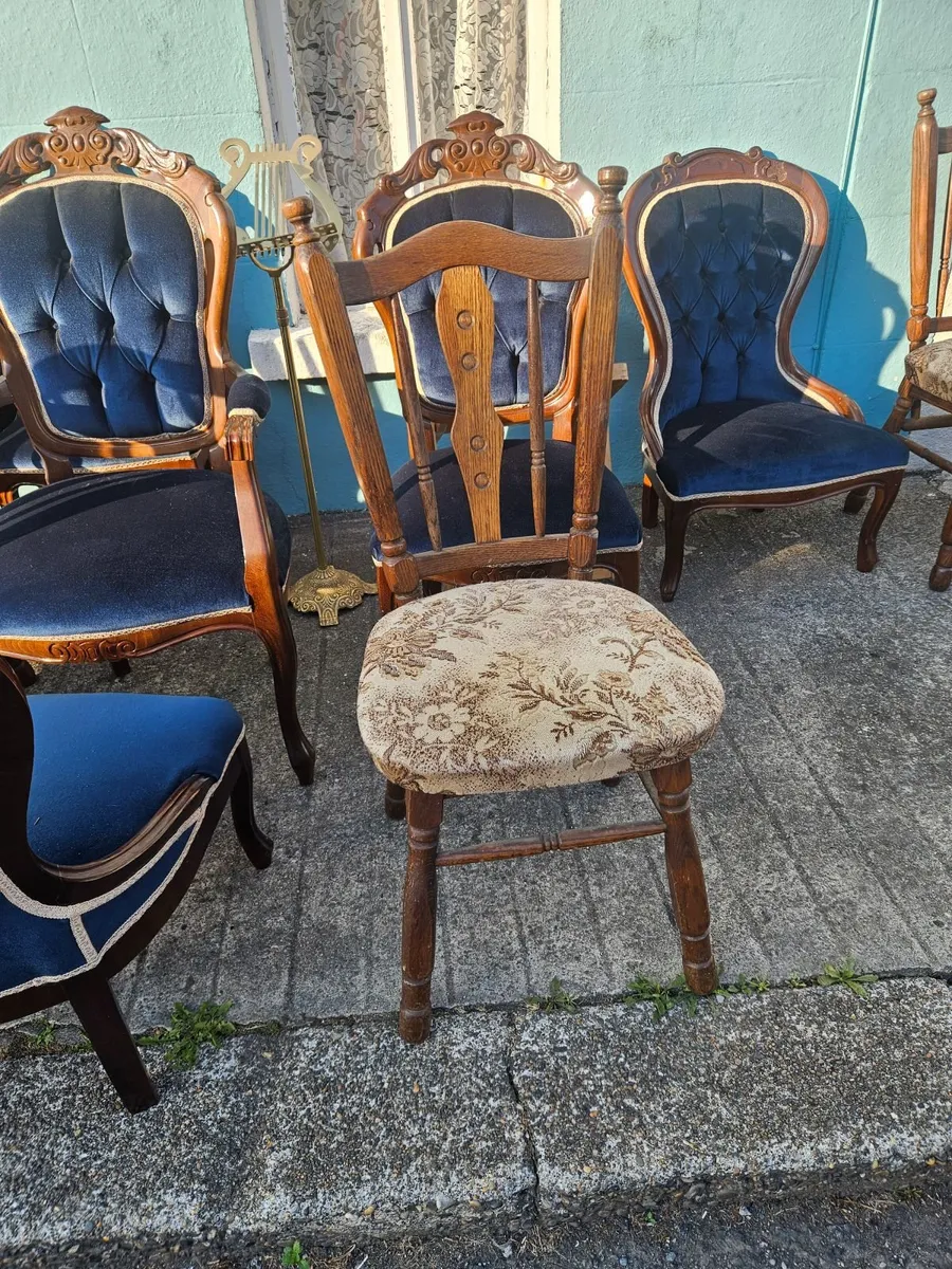 Oak Kitchen Chair - Image 1