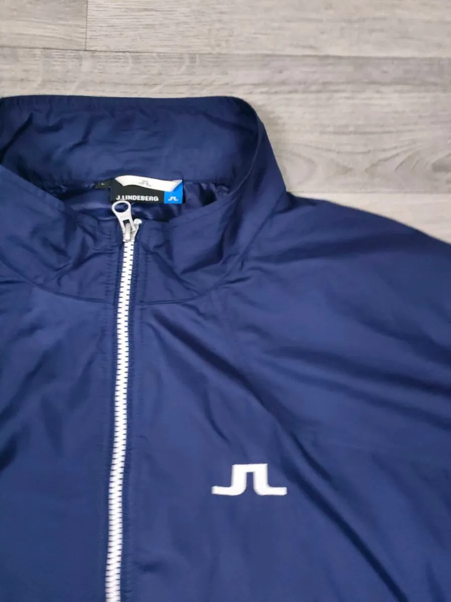 J.Lindeberg Golf Windbreaker Jacket Mens Large - Image 3