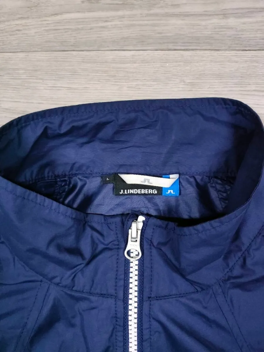 J.Lindeberg Golf Windbreaker Jacket Mens Large - Image 4