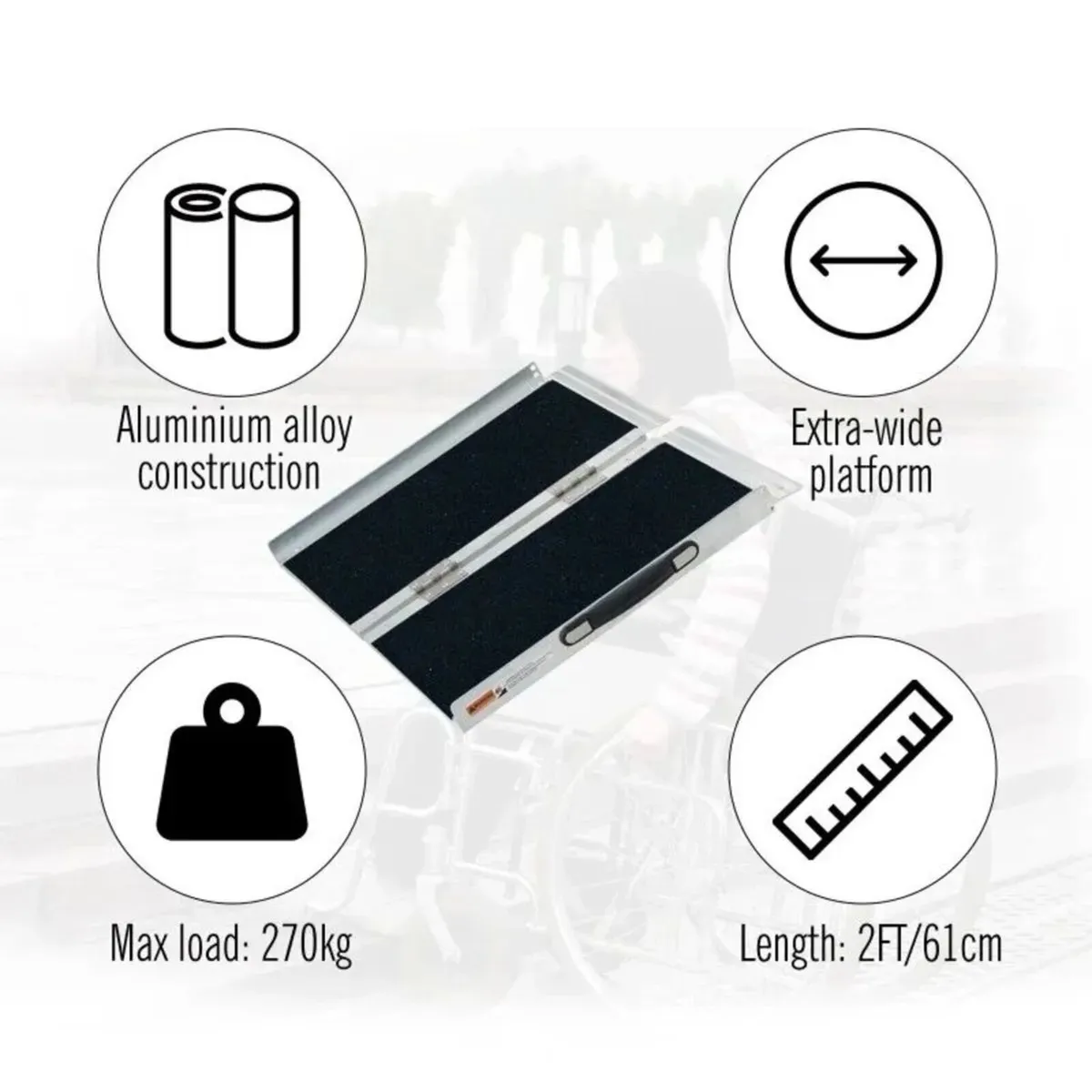 Ramp 7ft Multi Purpose Aluminium Access Ramp - Image 4
