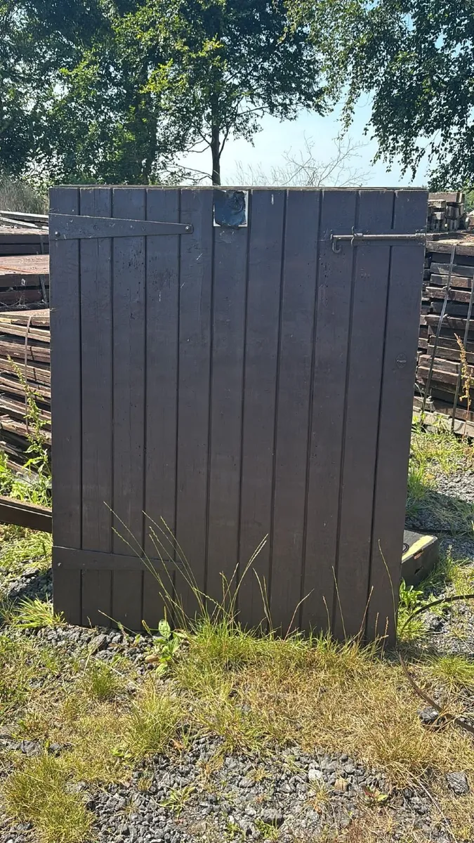 Hardwood doors - Image 1