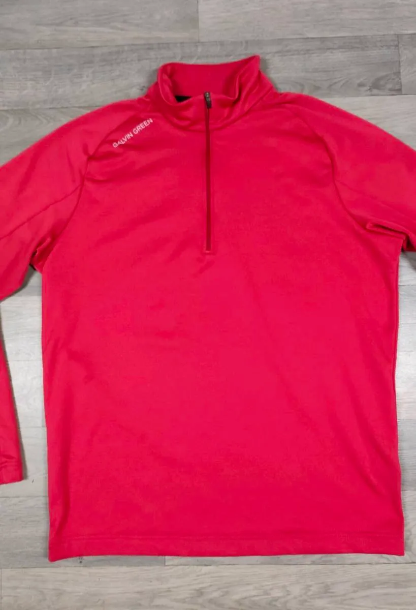 Galvin Green Insula Fleece Half Zip Golf Jumper L - Image 2