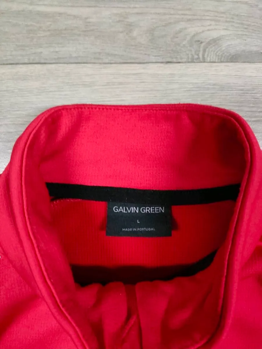 Galvin Green Insula Fleece Half Zip Golf Jumper L - Image 4