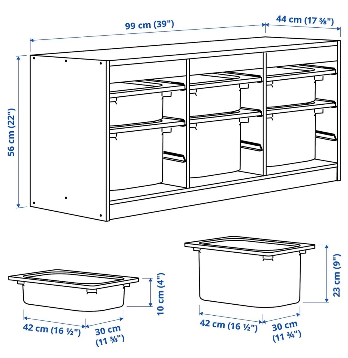 IKEA Trofast Storage Unit - Image 4