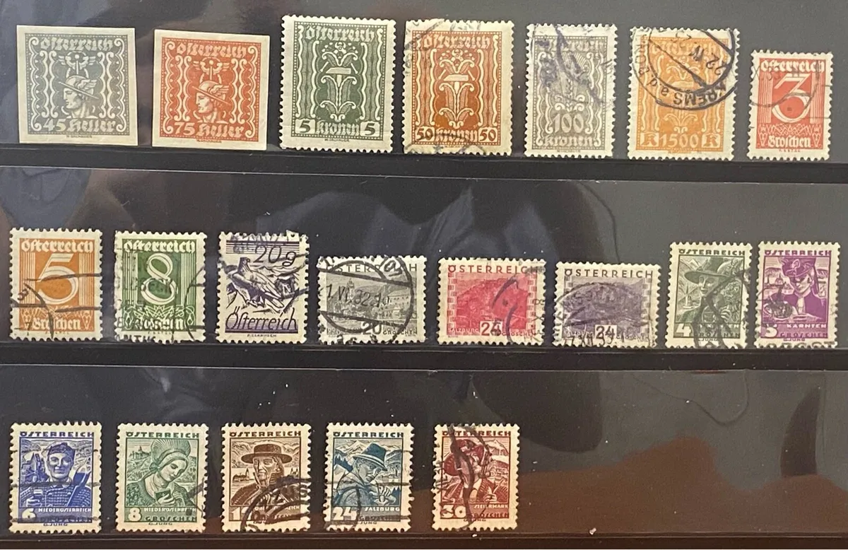 Austrian stamps lot - Image 2