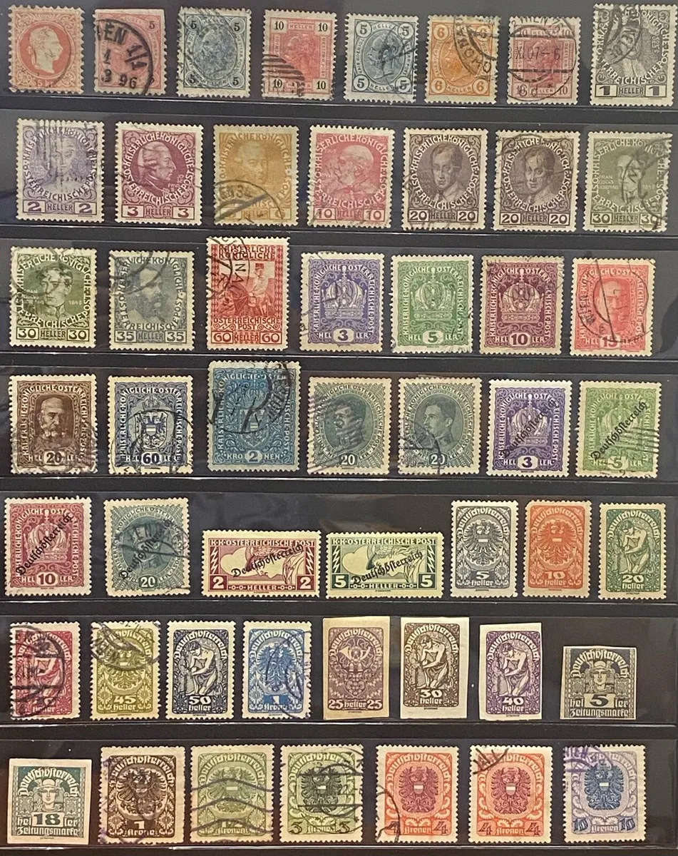 Austrian stamps lot - Image 1