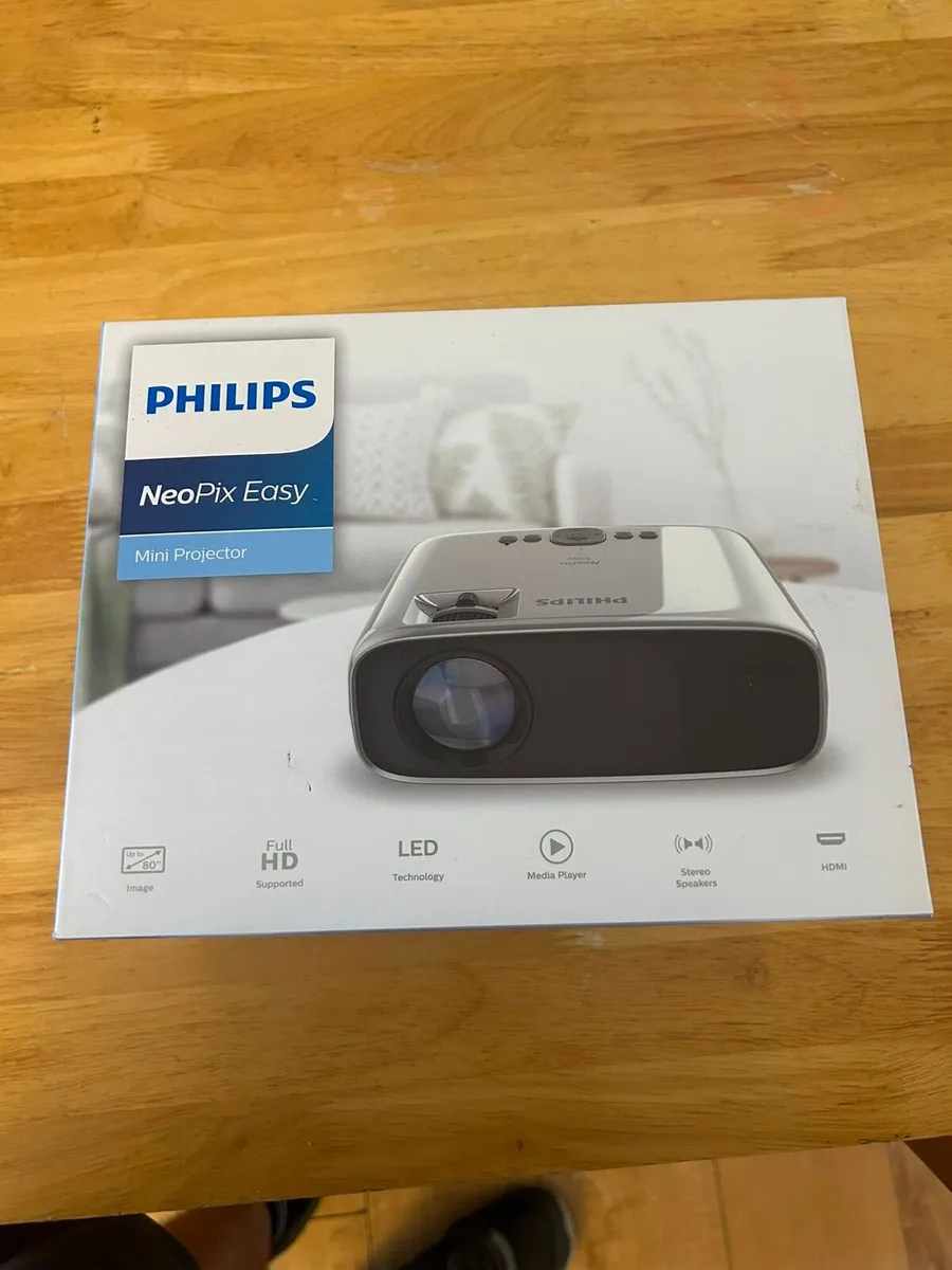 Philips NeoPix Easy Mini Projector - Brand New - Image 1