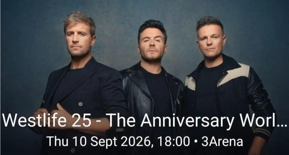 Westlife Concert tickets - Image 1