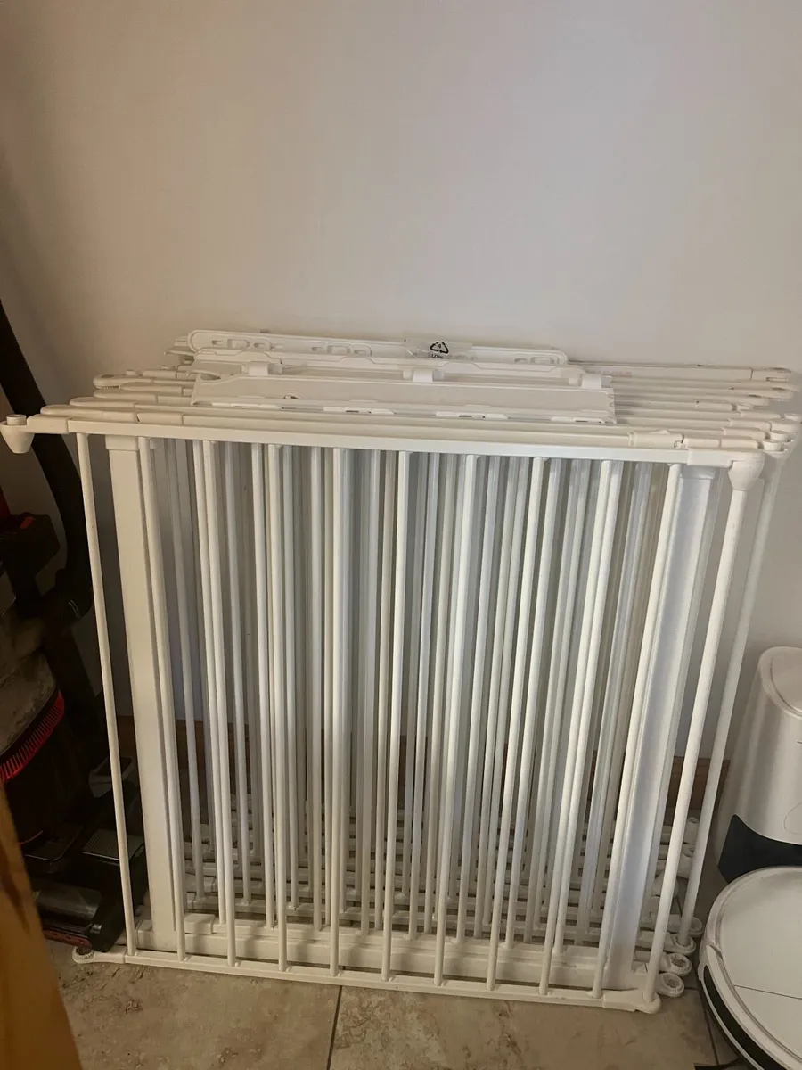 BabyDan Room Divider XXL White (90-360cm) - Image 2