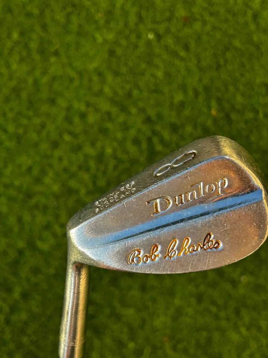 Vintage Left-Handed Bob Charles Golf Clubs (3-10) - Image 3