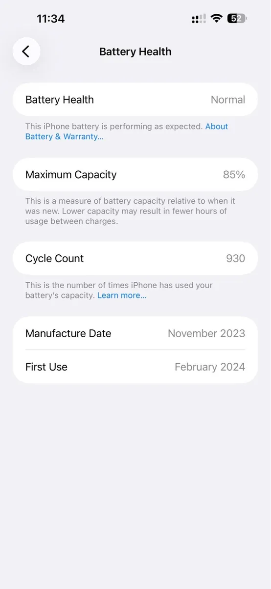 I phone 15 Pro Max 256 GB Titanium Black - Image 4