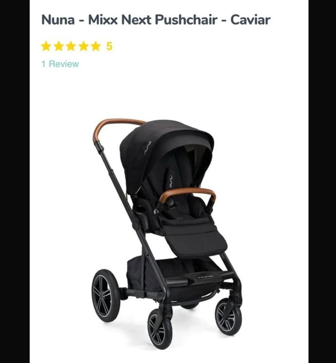 Nuna Mixx Next Buggy with Carry Cot - Image 1