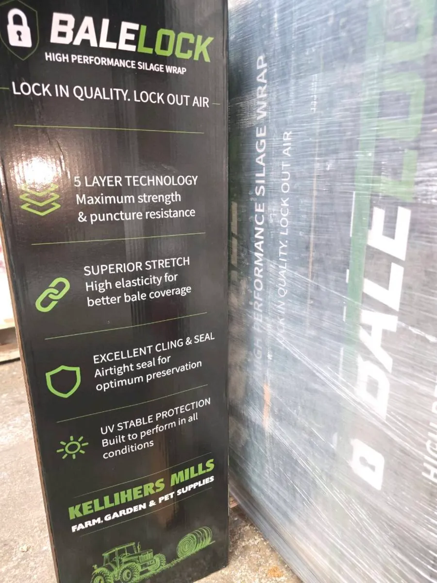 BaleLock Silage Wrap 750mm x 1500m – €90 - Image 2