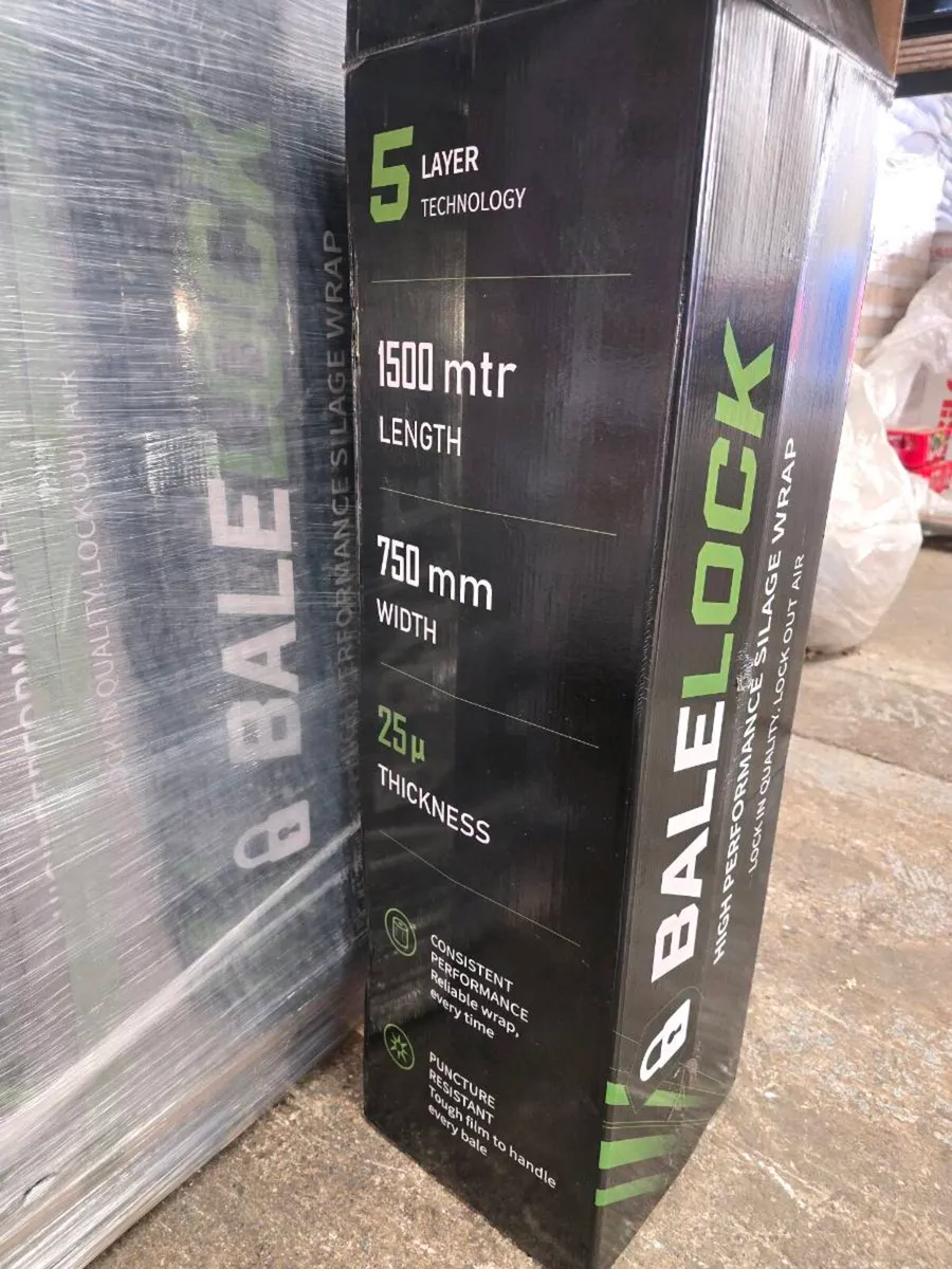 BaleLock Silage Wrap 750mm x 1500m – €90 - Image 4