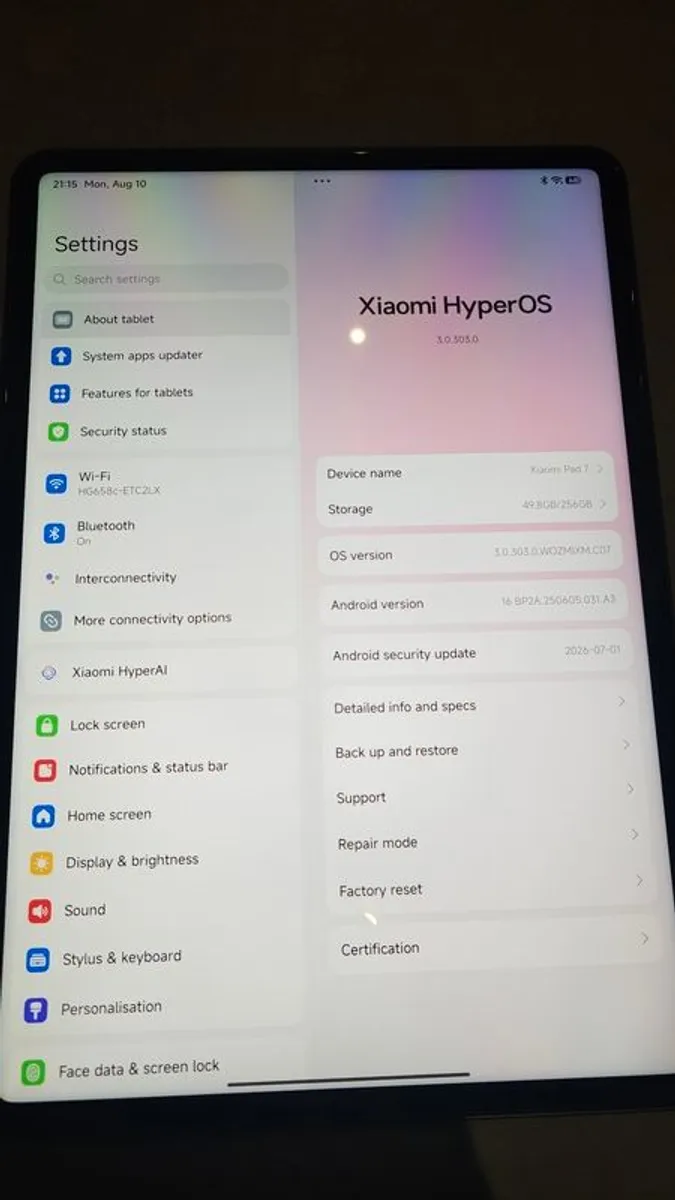 Xiaomi Pad 7 Almost New - Image 2